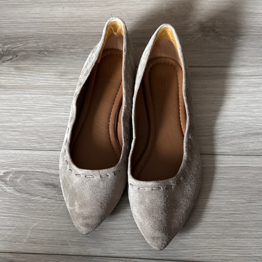 Frye Kiki Stitch Ballet Flats Sz 6.5
